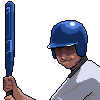 Justine at the Bat