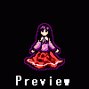 PC-98 Imperishable Night icon/pixelart