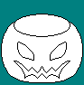 Jack-O-Lantern icon/pixelart