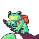 Froglike Wonder  icon/pixelart