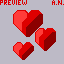 Cupid Game - level 6 "Bridge" icon/pixelart