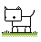 kitty litter icon/pixelart