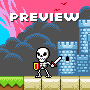 Knight game icon/pixelart
