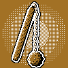 Challenge: Old - Flail icon/pixelart