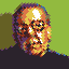 Georg Kreisler icon/pixelart