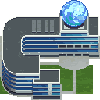 Laboratory icon/pixelart