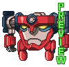 Lagann icon/pixelart