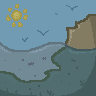 Cliff icon/pixelart