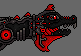 BloodDemonic land war dino icon/pixelart