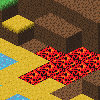 Ahi'Asu, the Fire Island icon/pixelart