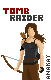 TR: Lara Croft icon/pixelart