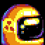 Larry Portrait icon/pixelart