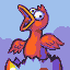 squirrel vs lava bird