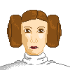 Leia icon/pixelart