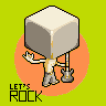 Lets Rock! icon/pixelart