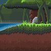 Forest icon/pixelart