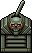 Skull Lever icon/pixelart