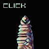 futuristic lighthouse icon/pixelart