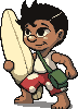 Retro, Disney Style icon/pixelart