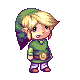 Link, the Hero of Time icon/pixelart