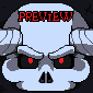 Skull icon/pixelart