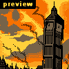 London Deja Vu icon/pixelart