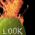 Fire and Gasoline icon/pixelart