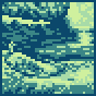 Look there the mountain is exploding! icon/pixelart