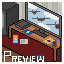 Lazy Sunday Room icon/pixelart