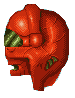 Luthorian Warrior Helmet icon/pixelart