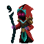 Evil sorcerer icon/pixelart