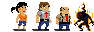 Game Main Characters icon/pixelart