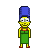 Marge Simpson icon/pixelart