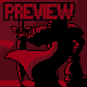 A Blood Angel Sunset icon/pixelart