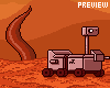 No Aliens In Sight icon/pixelart
