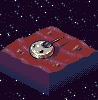 Martian Horseshoe Crab Terrain Crawler icon/pixelart
