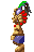 Mayan Priest icon/pixelart