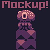 MazeThing (Game Mockup) icon/pixelart