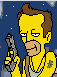 McClane Simpsons Style icon/pixelart