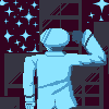 Statue and Stars
