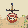 Lions Heart perfume, Weekly Challenge icon/pixelart