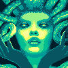 Medusa icon/pixelart