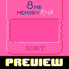 La Memory Rosa icon/pixelart