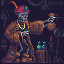 Skeleton Merchant icon/pixelart