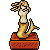 Mermaid Award icon/pixelart