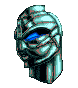 Metalman head icon/pixelart