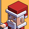 Happy Holidays icon/pixelart