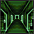 Matrix Hallway icon/pixelart