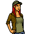 Girl icon/pixelart