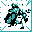 Minotaur icon/pixelart